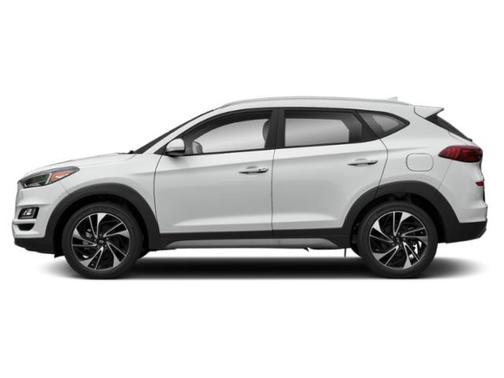 Cream White 2020 Hyundai TUCSON Sport