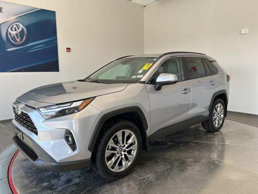 Silver Sky Metallic 2022 Toyota RAV4 XLE Premium