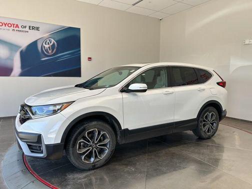 Platinum White Pearl 2021 Honda CR-V AWD EX