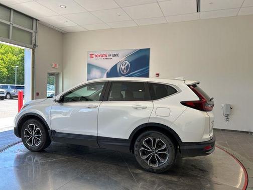 Platinum White Pearl 2021 Honda CR-V AWD EX