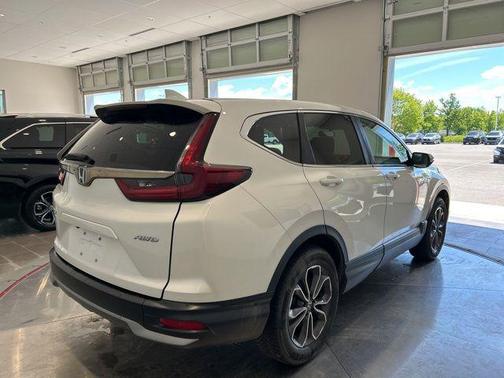 Platinum White Pearl 2021 Honda CR-V AWD EX