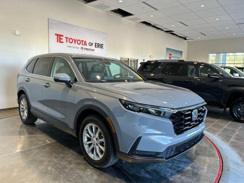Urban Gray Pearl 2025 Honda CR-V EX-L AWD