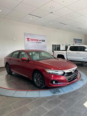 Radiant Red Metallic 2021 Honda Accord EX-L 1.5T