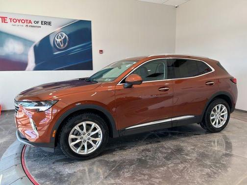 Burnished Bronze Metallic 2021 Buick Envision AWD Preferred