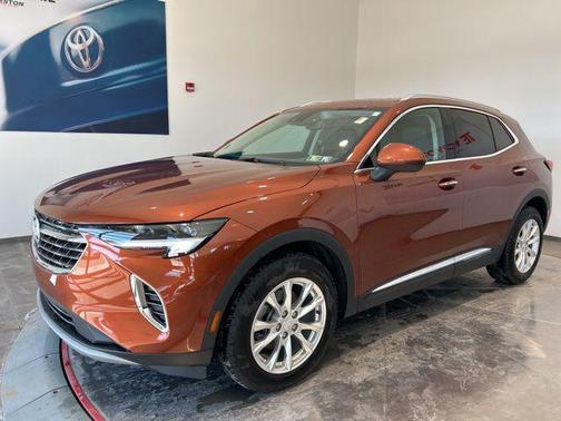 Burnished Bronze Metallic 2021 Buick Envision AWD Preferred