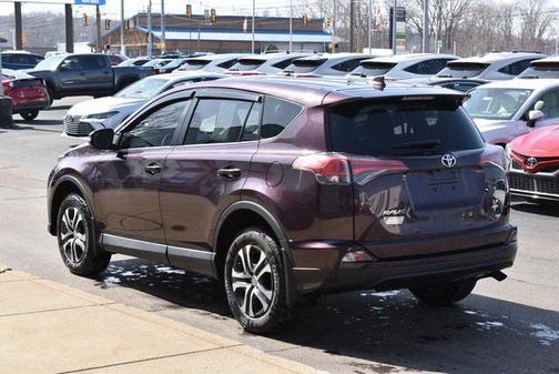 Black Currant Metallic 2018 Toyota RAV4 LE