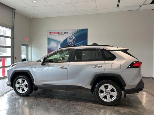 Silver Sky Metallic 2019 Toyota RAV4 Hybrid XLE