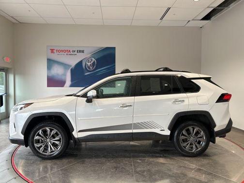 Wind Chill Pearl 2023 Toyota RAV4 Hybrid Limited