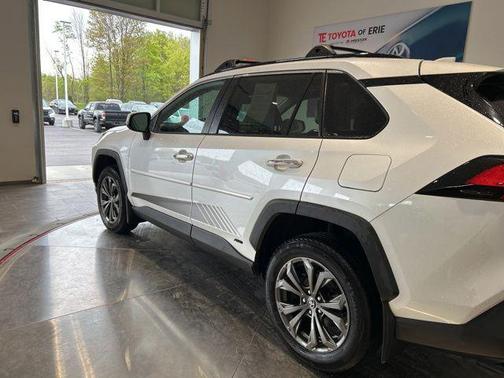 Wind Chill Pearl 2023 Toyota RAV4 Hybrid Limited