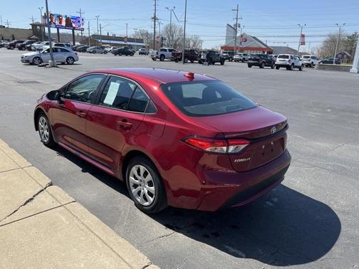 Ruby Flare Pearl 2022 Toyota Corolla LE