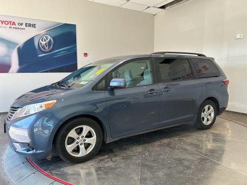 Shoreline Blue Pearl 2015 Toyota Sienna LE