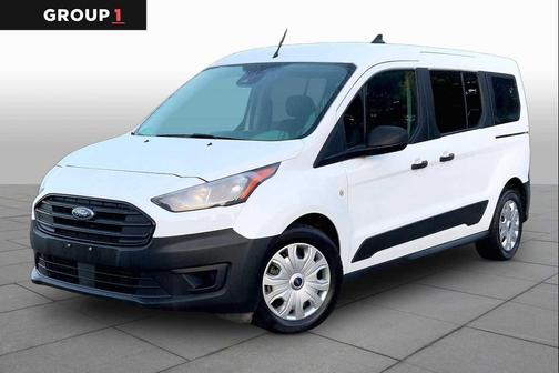 Frozen White 2020 Ford Transit Connect XL w/Rear Liftgate
