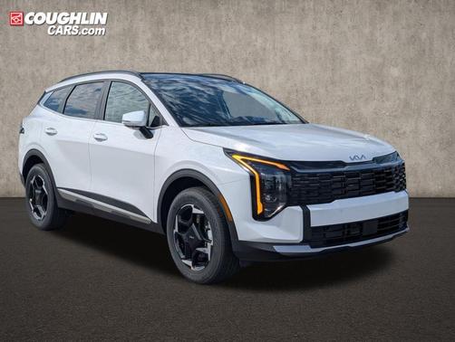 White 2026 Kia Sportage EX
