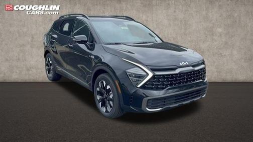 Fusion Orange 2024 Kia Sportage Plug-In Hybrid X-Line