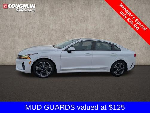 Glacial White Pearl 2024 Kia K5 EX