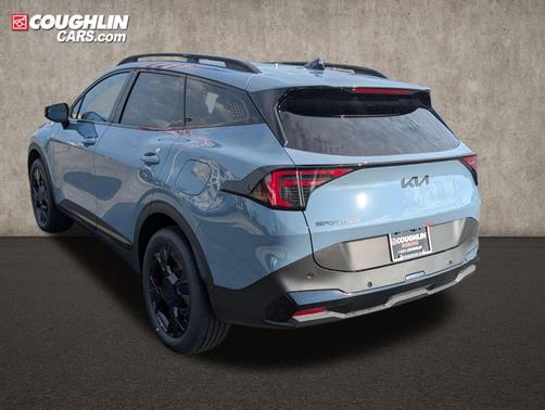 Heritage Blue 2026 Kia Sportage Hybrid X-Line