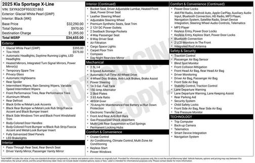 2025 Kia Sportage X-Line