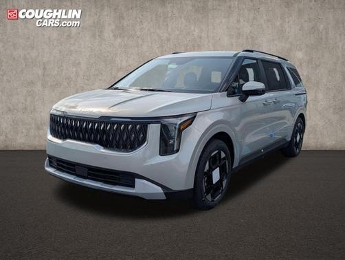 Ivory Silver 2026 Kia Carnival EX