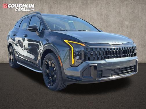 Gravity Gray 2026 Kia Sportage Hybrid X-Line