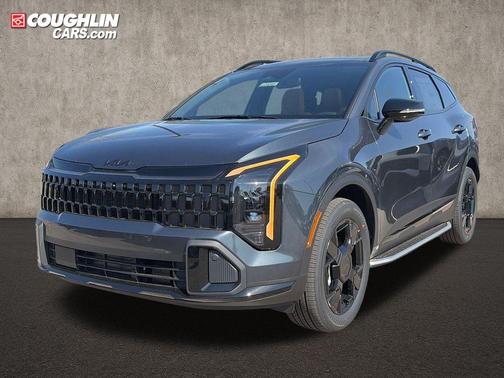 Gravity Gray 2026 Kia Sportage Hybrid X-Line