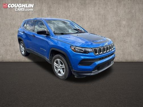 Laser Blue 2023 Jeep Compass Sport
