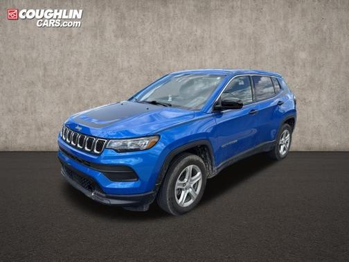 Laser Blue 2023 Jeep Compass Sport