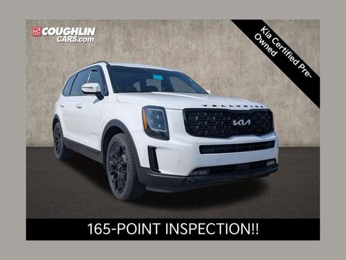 Glacial White Pearl 2022 Kia Telluride SX