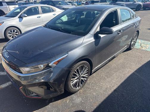 Gravity Gray 2022 Kia Forte GT-Line