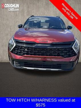 Red 2025 Kia Sportage X-Line