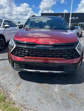 Red 2025 Kia Sportage X-Line