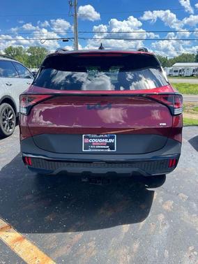Red 2025 Kia Sportage X-Line