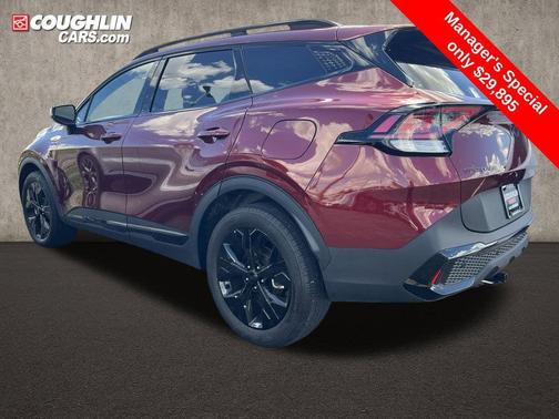 Dawning Red 2025 Kia Sportage X-Line