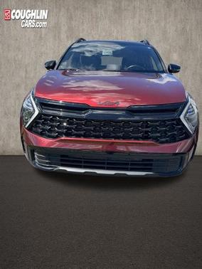 Red 2025 Kia Sportage X-Line