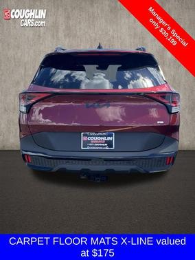 Red 2025 Kia Sportage X-Line