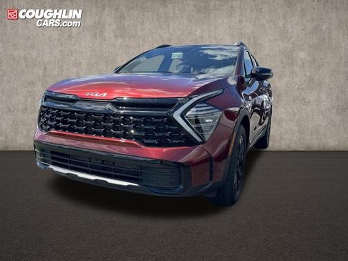 Red 2025 Kia Sportage X-Line