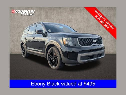 Ebony Black 2023 Kia Telluride EX X-Line