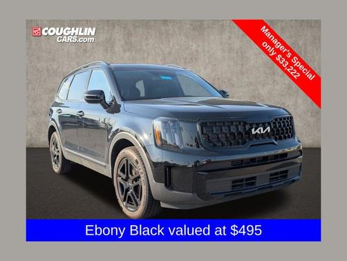 Ebony Black 2024 Kia Telluride EX X-Line