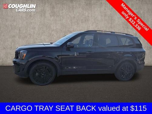 Ebony Black 2024 Kia Telluride EX X-Line