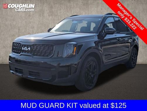Ebony Black 2024 Kia Telluride EX X-Line