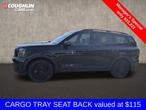 Ebony Black 2024 Kia Telluride EX X-Line