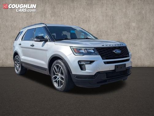Ingot Silver 2018 Ford Explorer sport