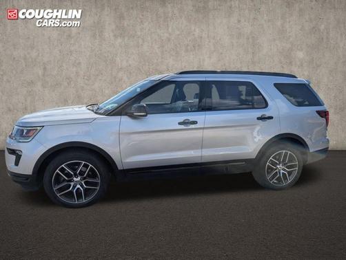 Ingot Silver 2018 Ford Explorer sport