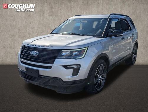 Ingot Silver 2018 Ford Explorer sport