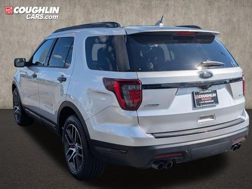 Ingot Silver 2018 Ford Explorer sport