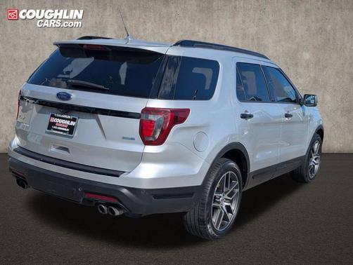 Ingot Silver 2018 Ford Explorer sport