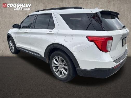 White Metallic 2021 Ford Explorer XLT