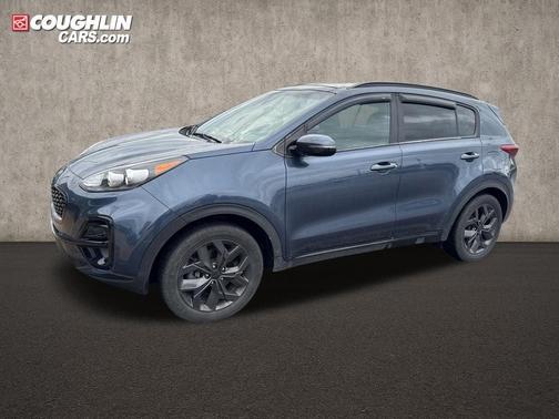 Pacific Blue 2022 Kia Sportage Nightfall