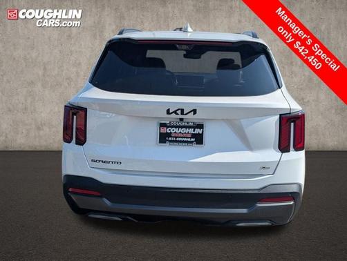 Snow White Pearl 2026 Kia Sorento Hybrid X-LINE SX PRESTIGE