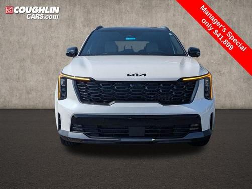 Snow White Pearl 2026 Kia Sorento Hybrid X-LINE SX PRESTIGE