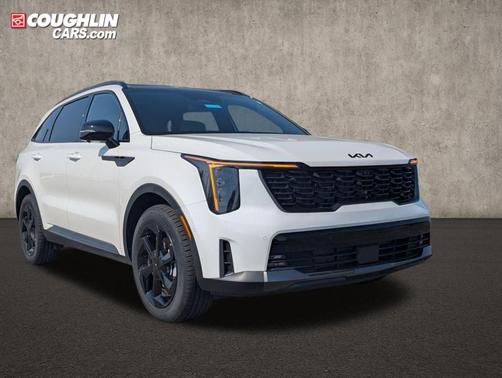 Snow White Pearl 2026 Kia Sorento Hybrid X-LINE SX PRESTIGE